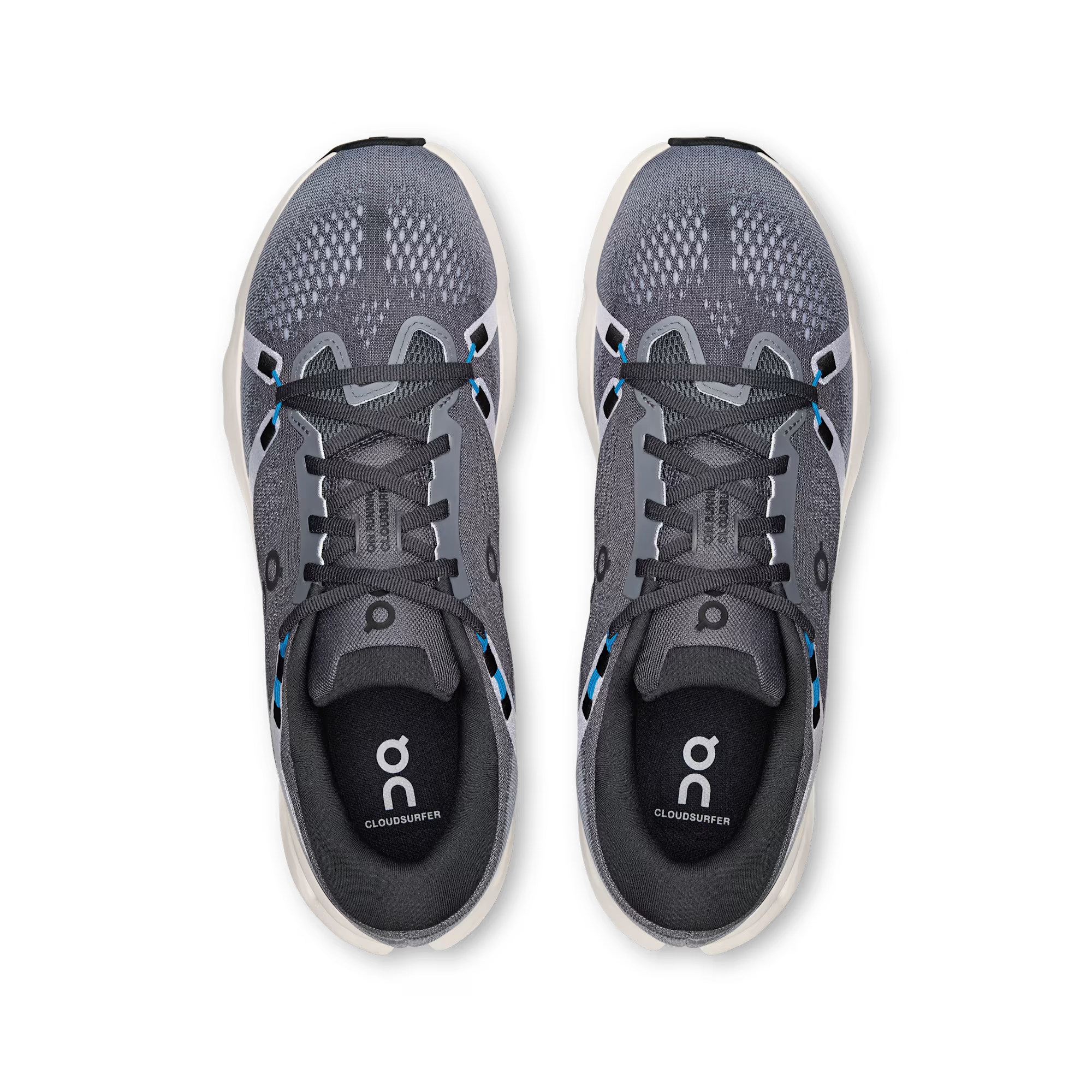 ON Men's Cloudsurfer 2 - Black / Glacier
