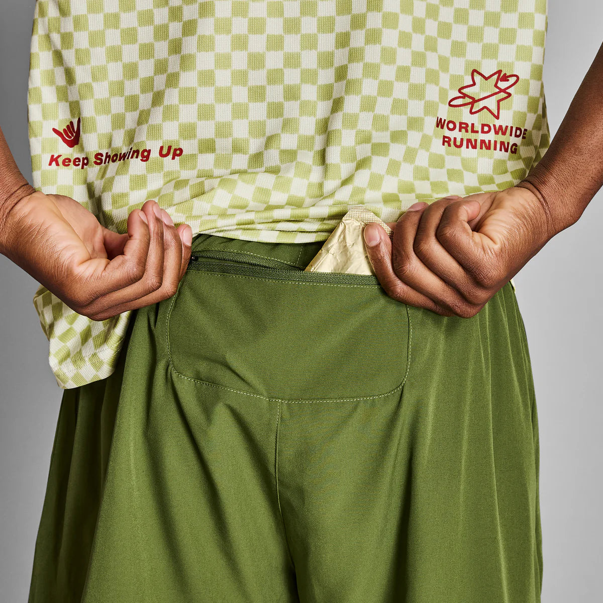SAYSKY Pace Shorts 5" - Green