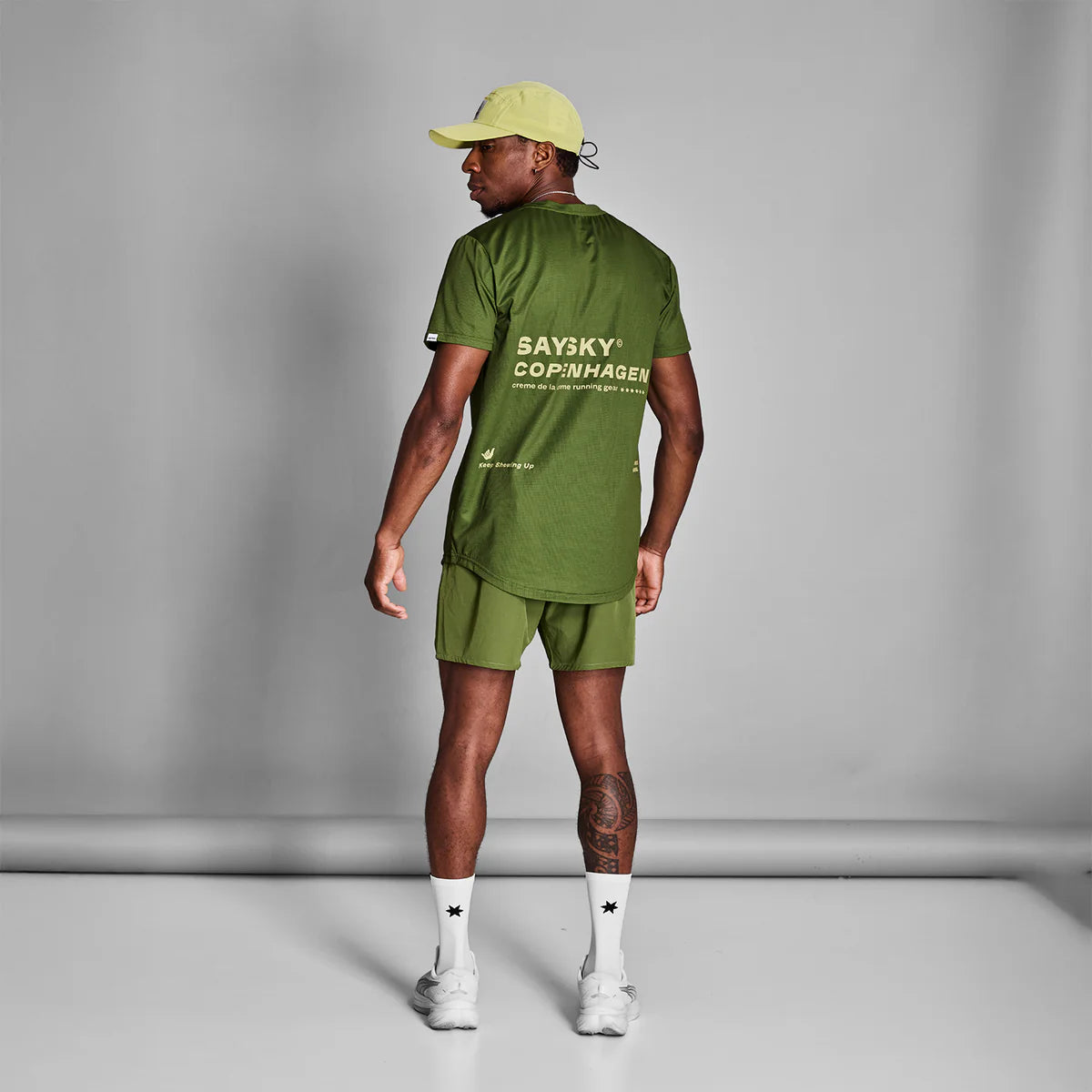 SAYSKY Pace Shorts 5" - Green