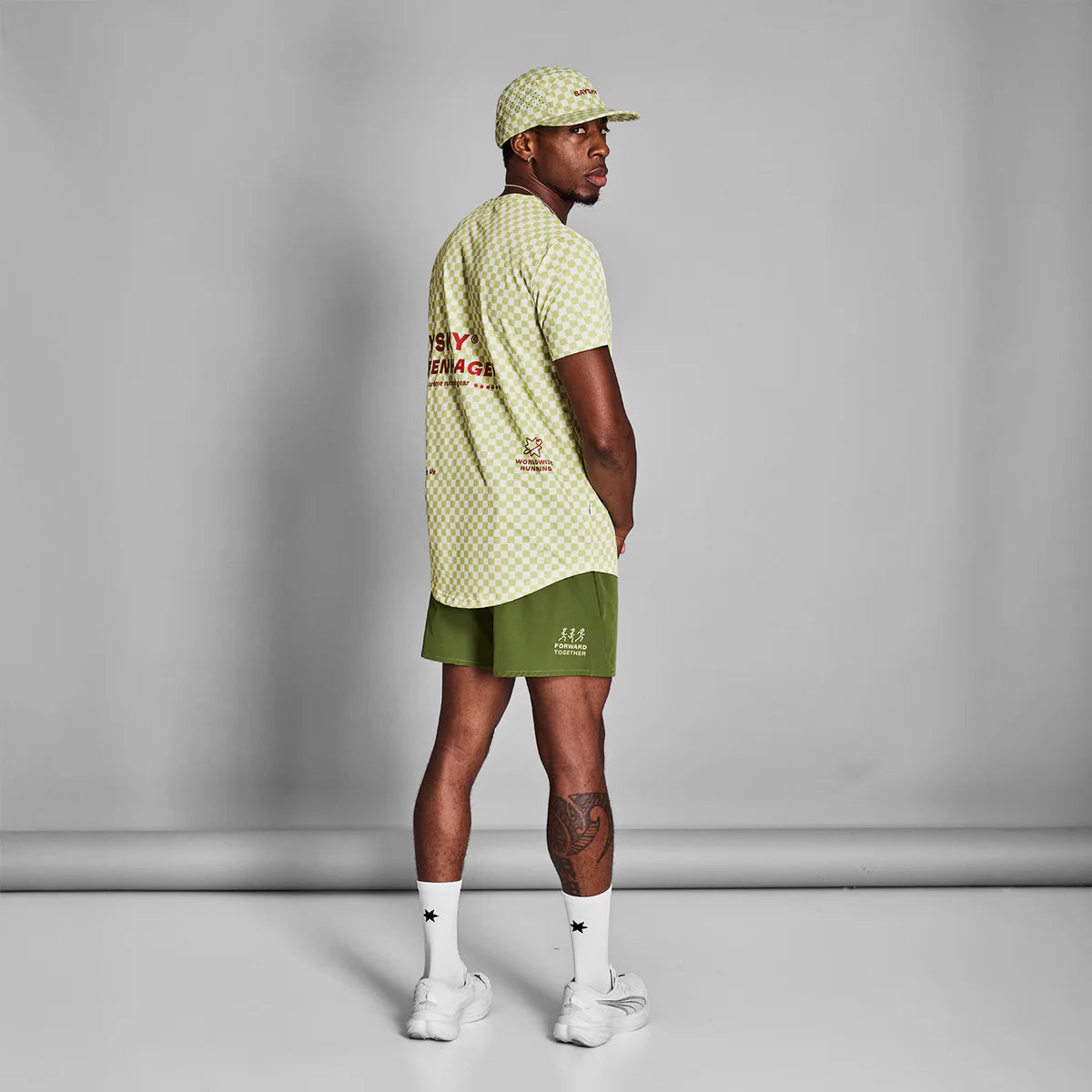 SAYSKY Pace Shorts 5" - Green