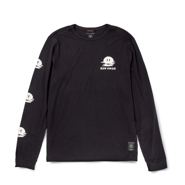 Roark Run Amok Mathis LS Tee - Black