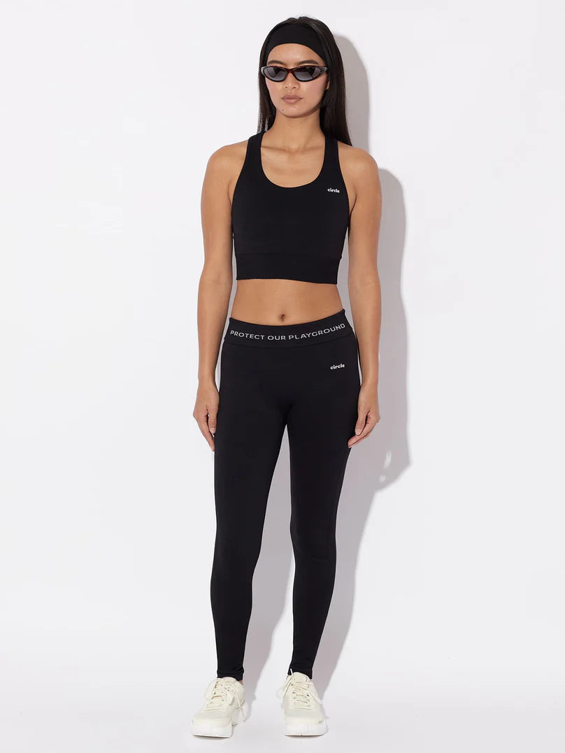 Circle Women's Keep the Flow Legging - Onyx