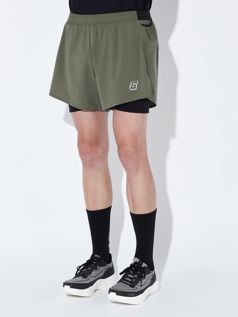 Circle Men's Legend 2-in-1 Short - Moss