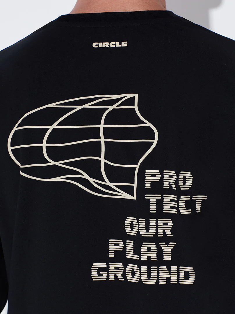 Circle Feel Good Pop Long Sleeve T-shirt - Onyx