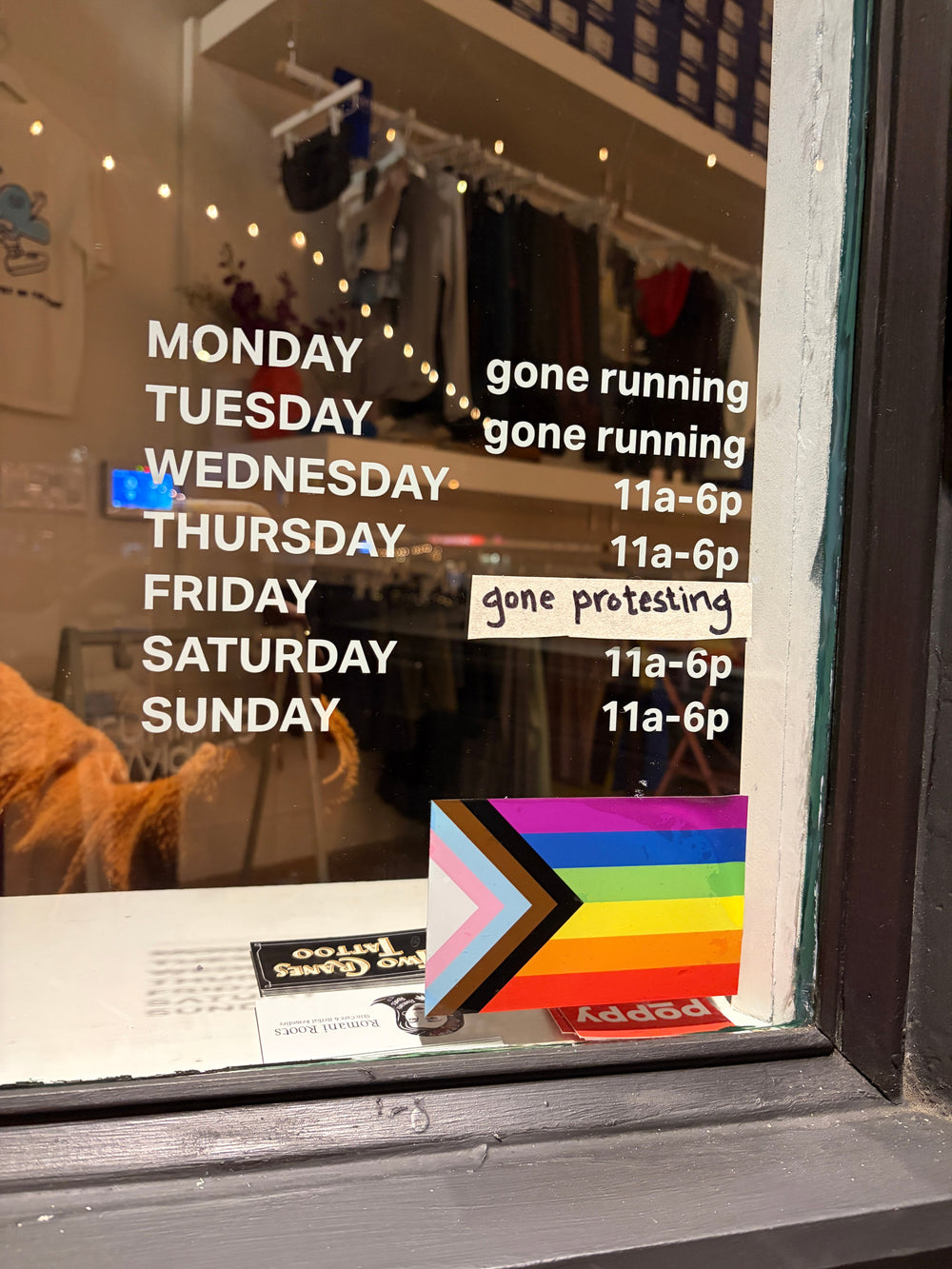 Thoughts While Running : On Strike