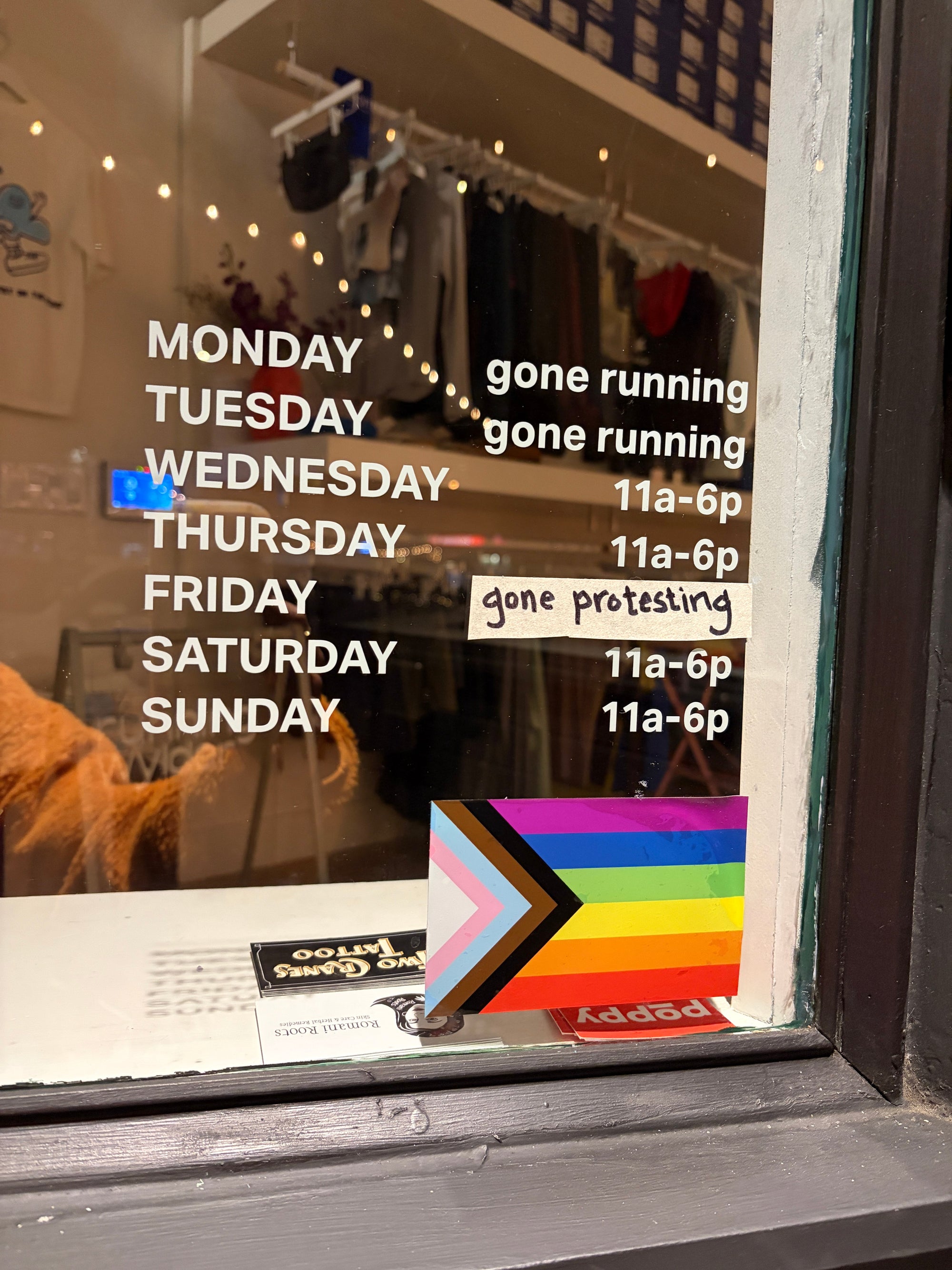 Thoughts While Running : On Strike