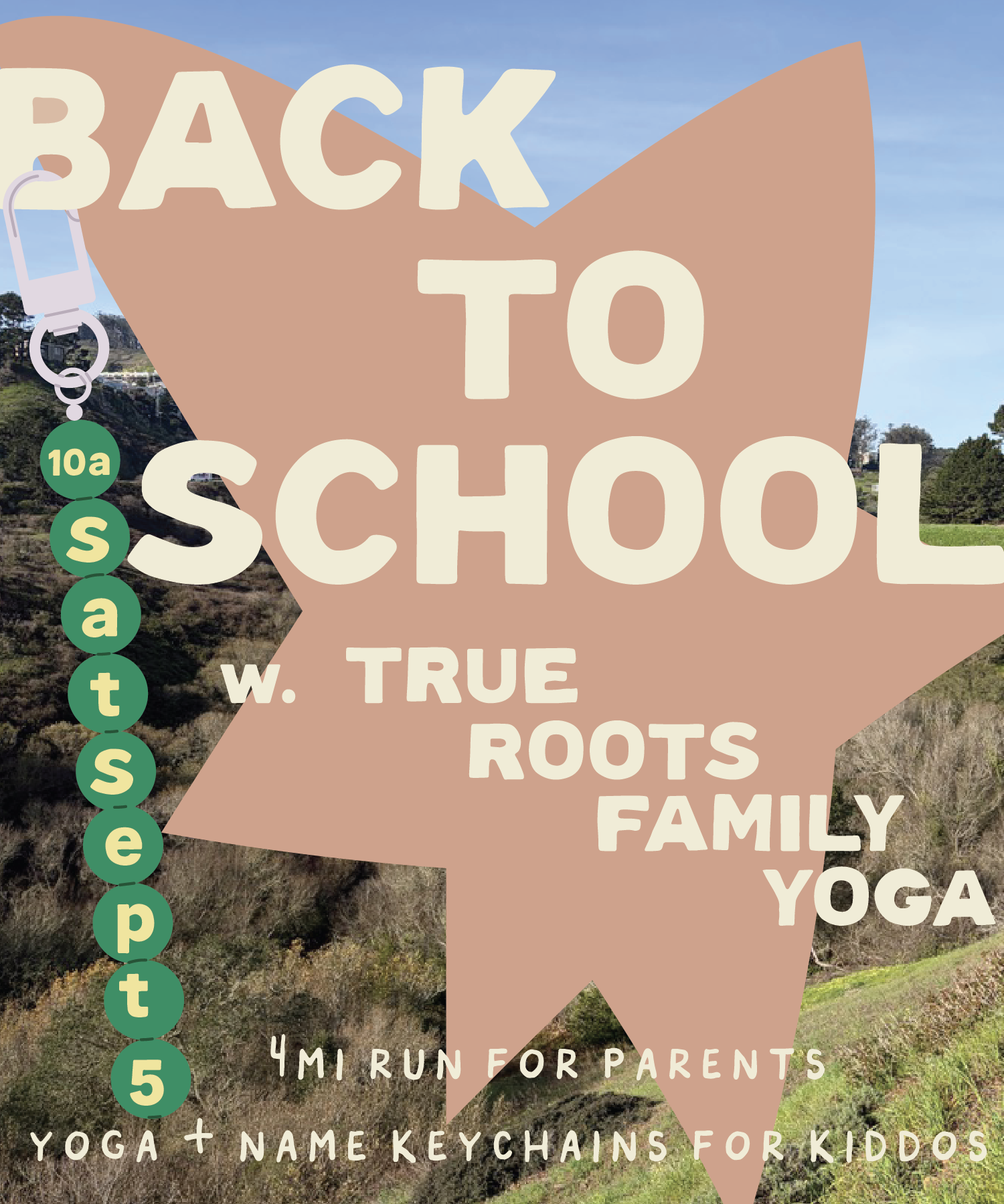 Saturday Sept 5th @ 10a - Kids Yoga (+ Parents' run)