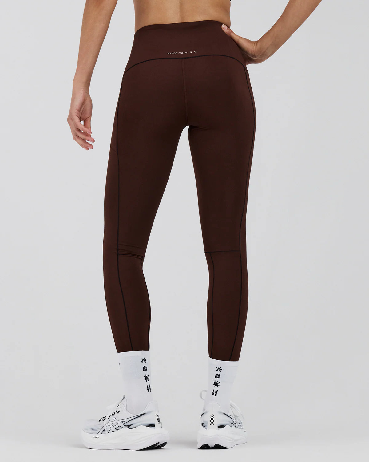 Bandit Women's Stamina-V™ High Waist Leggings - Cacao