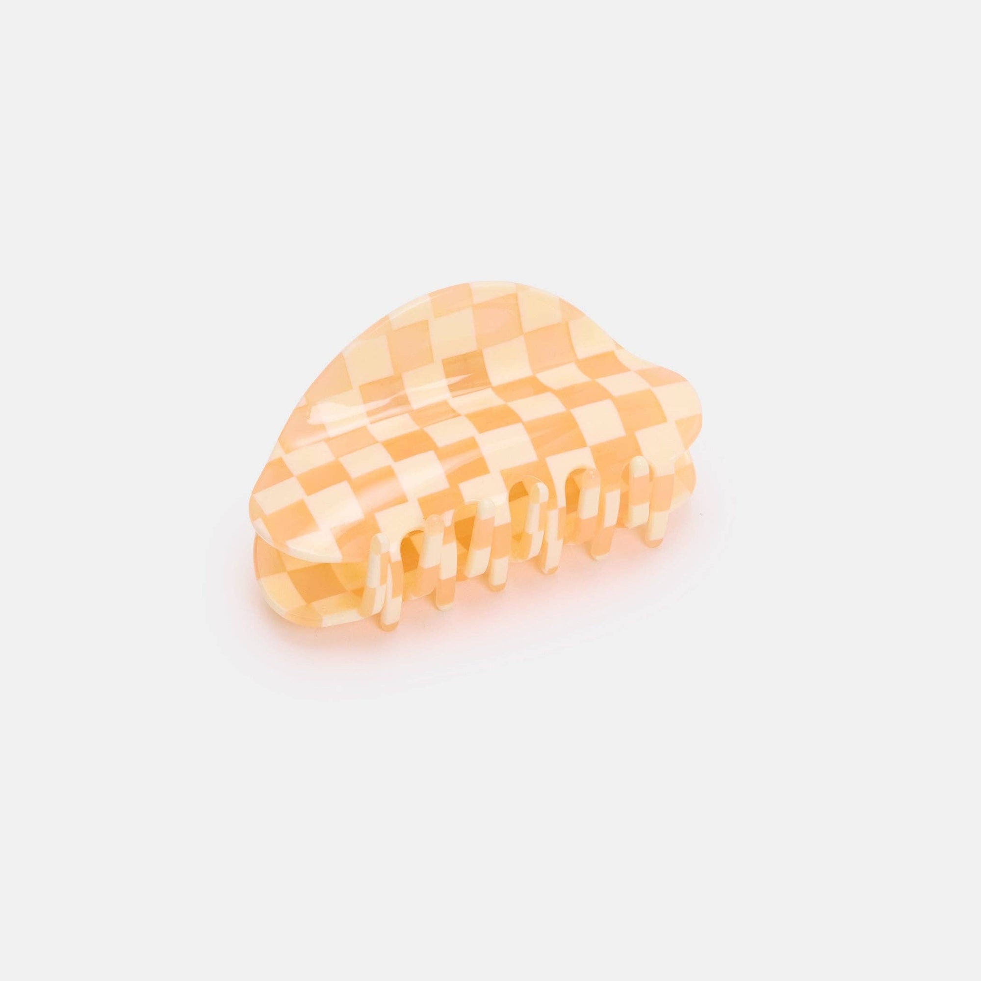CHUNKS Checker Claw in Frosé