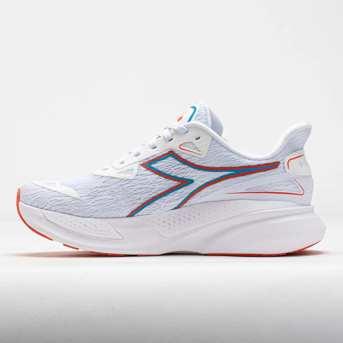 Diadora Men's Nucleo 2 - White / Orange Nasturtium