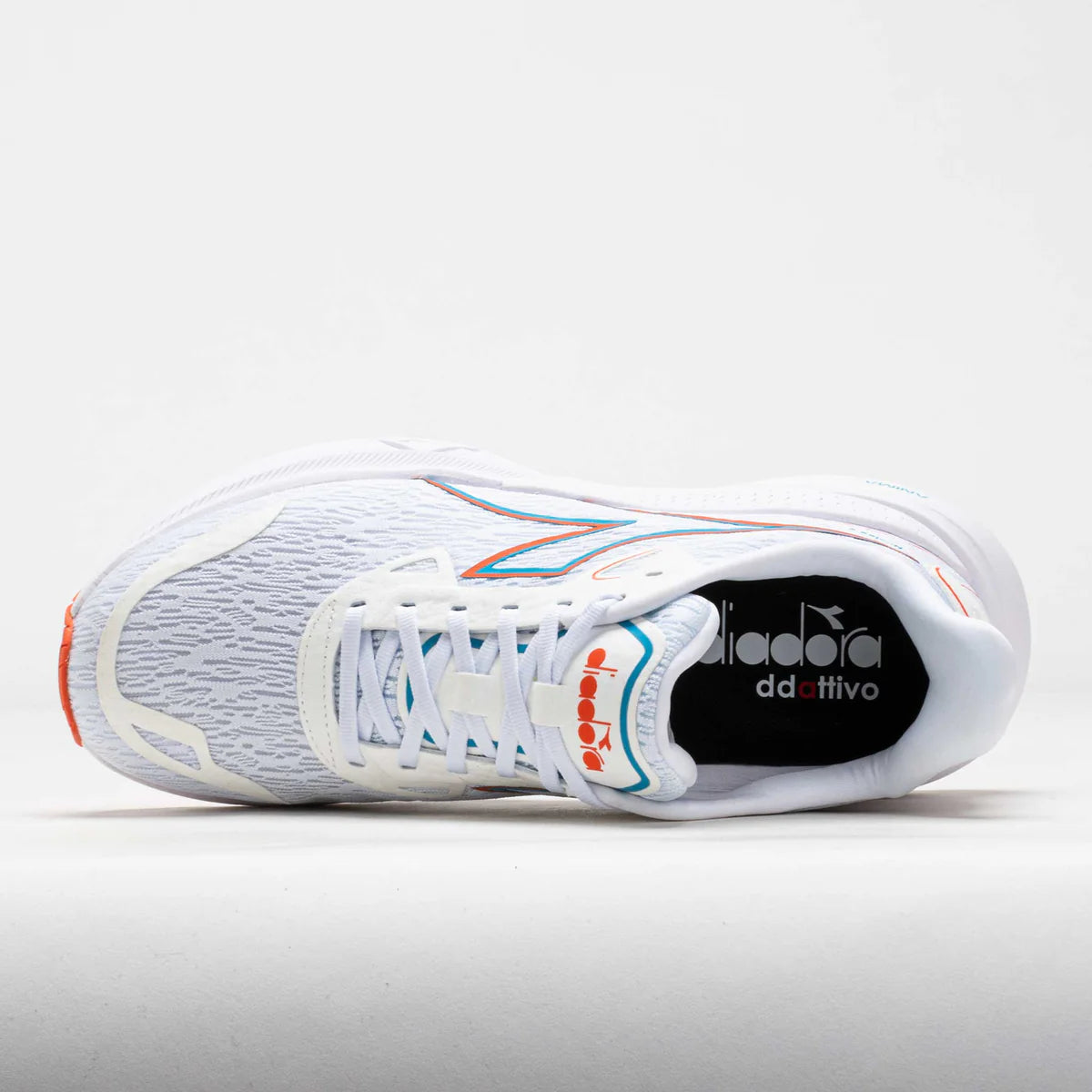 Diadora Men's Nucleo 2 - White / Orange Nasturtium