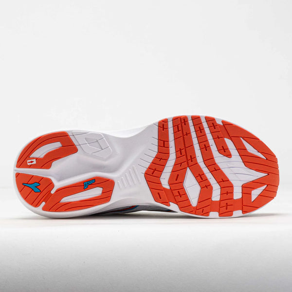 Diadora Men's Nucleo 2 - White / Orange Nasturtium