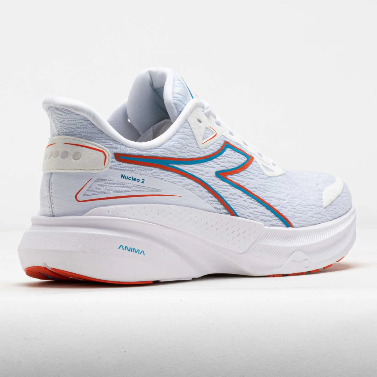 Diadora Men's Nucleo 2 - White / Orange Nasturtium