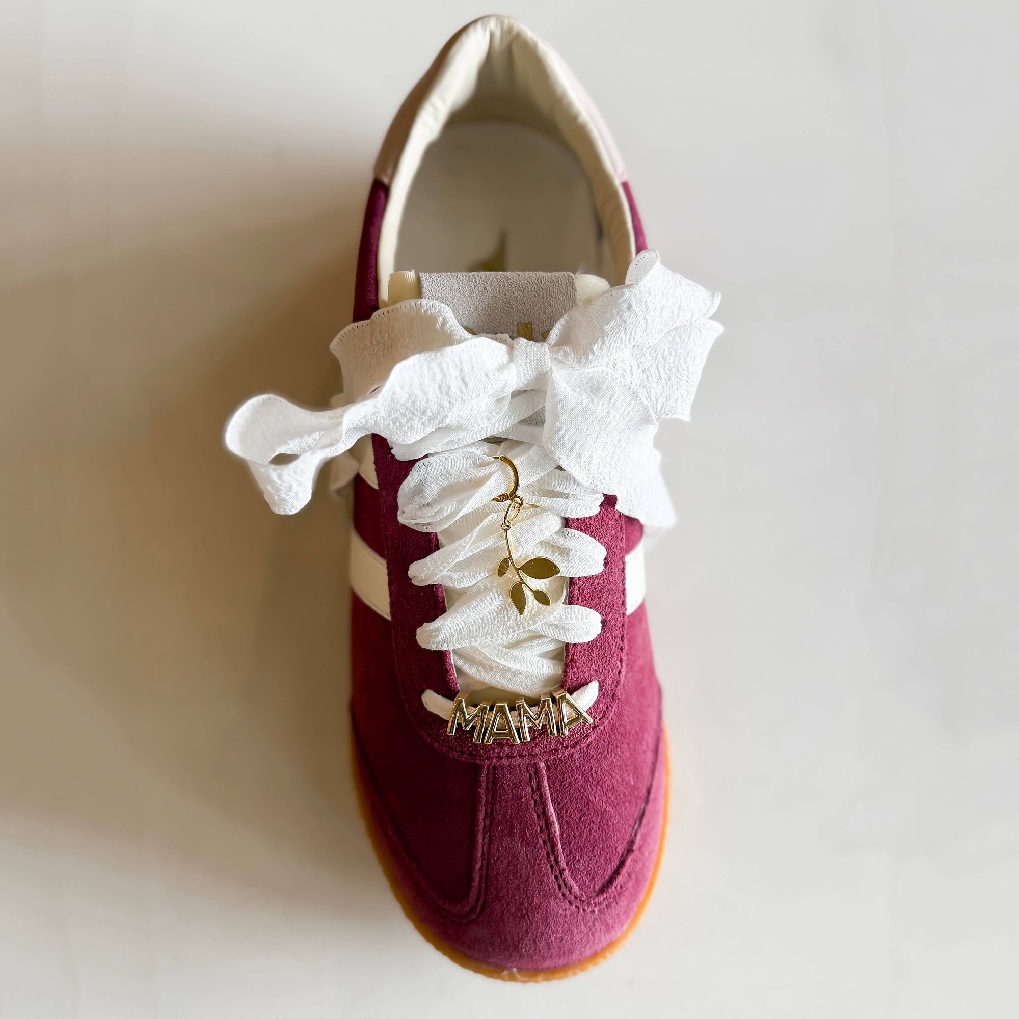 Leo + Lee Shoe Charm + Lace Sets - Gingham