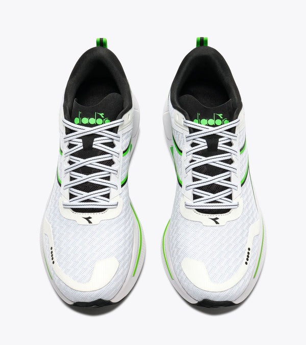 Diadora Men's Cellula 2 - White / Black / Green FL