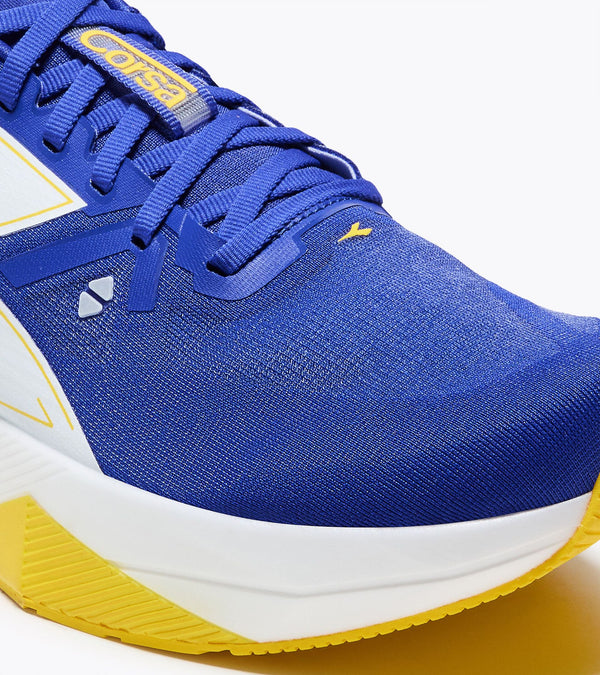 Diadora Men's Corsa - Surf the Web / White / Sunflower