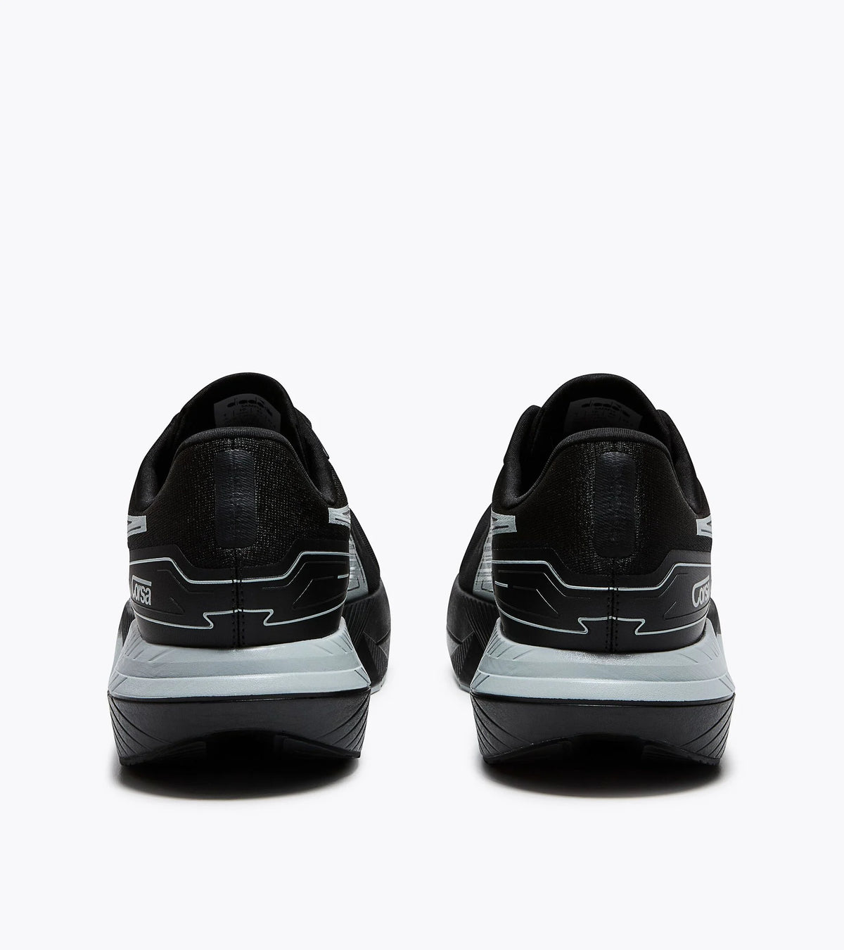 Diadora Men's Corsa - Black / Mirage Gray