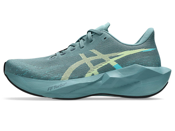 Asics Men's NOVABLAST 6 - Foggy Teal/Illuminate Yellow