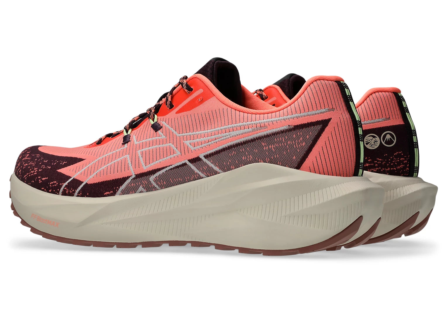 Asics Men's BLAZEBLAST - Sun Coral / Dark Aubergine