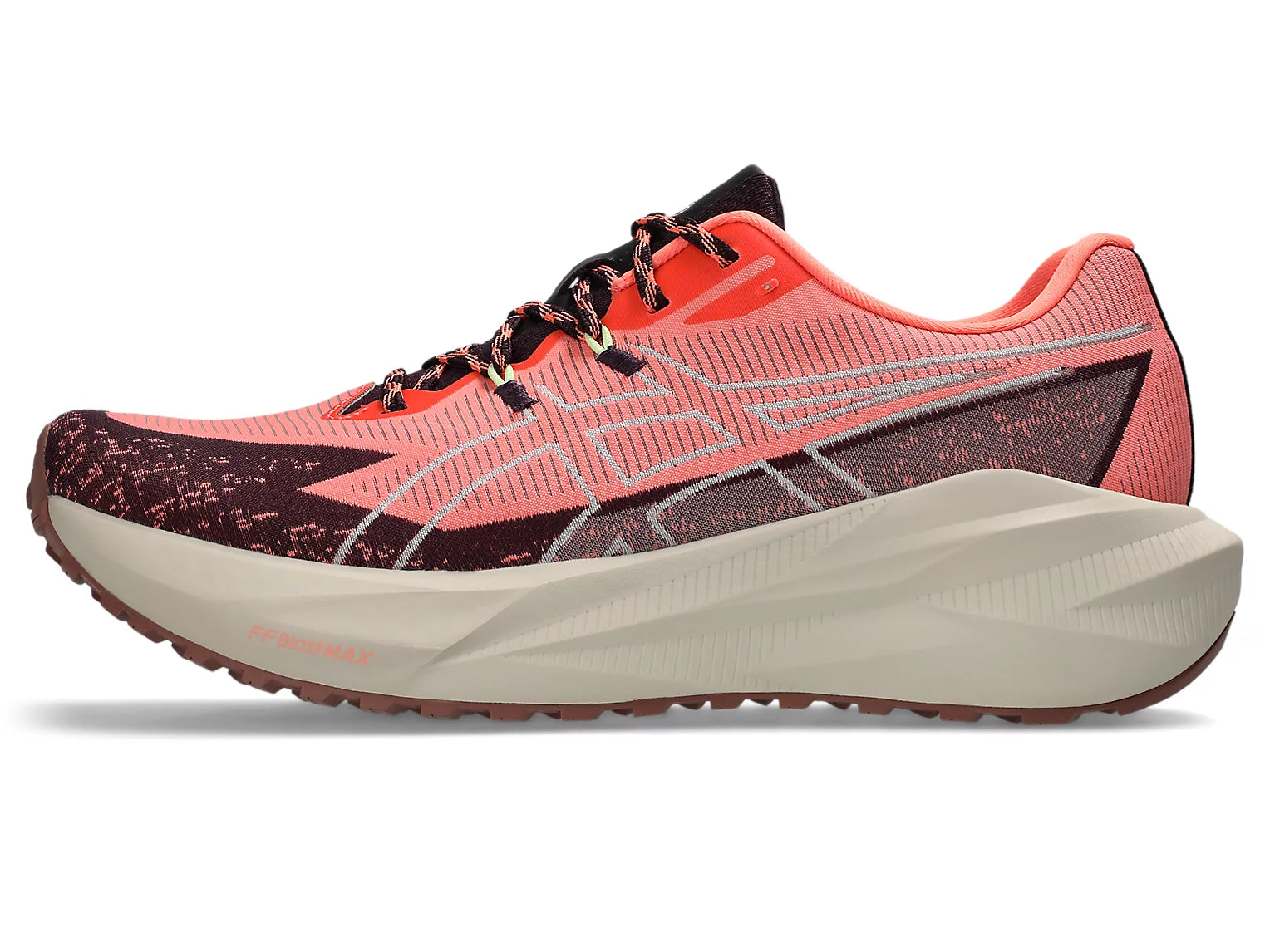 Asics Men's BLAZEBLAST - Sun Coral / Dark Aubergine