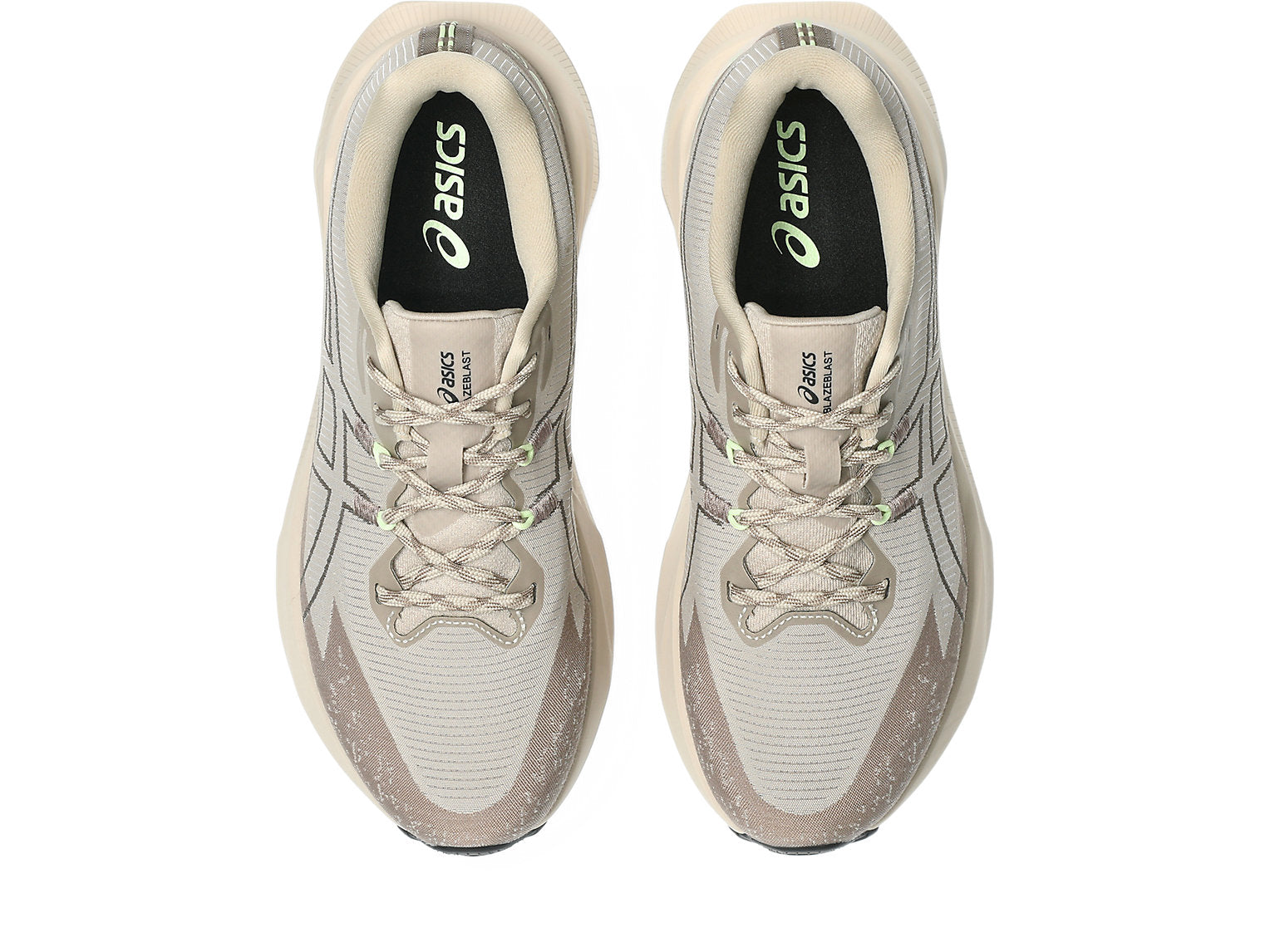 Asics Women's BLAZEBLAST - Simply Taupe / Illuminate Yellow