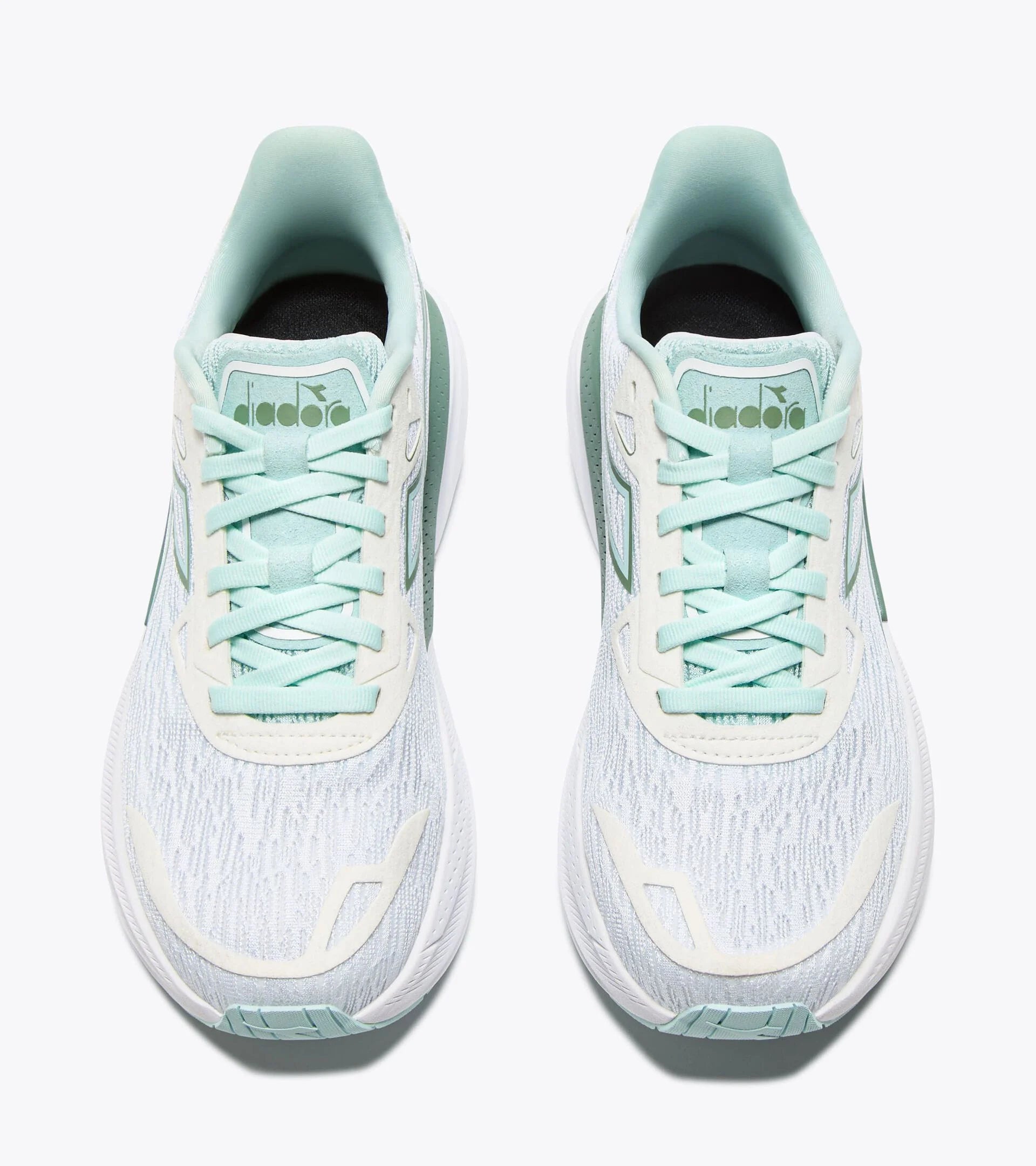 Diadora Women's Nucleo 2  - White/Pastel Blue