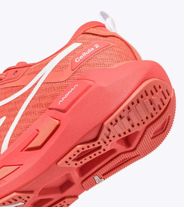 Diadora Women's Cellula 2 - Coral / Hot Coral