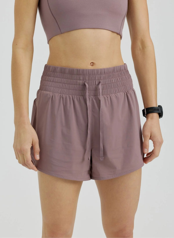 Pruzan Marathon Shorts - Twilight Mauve