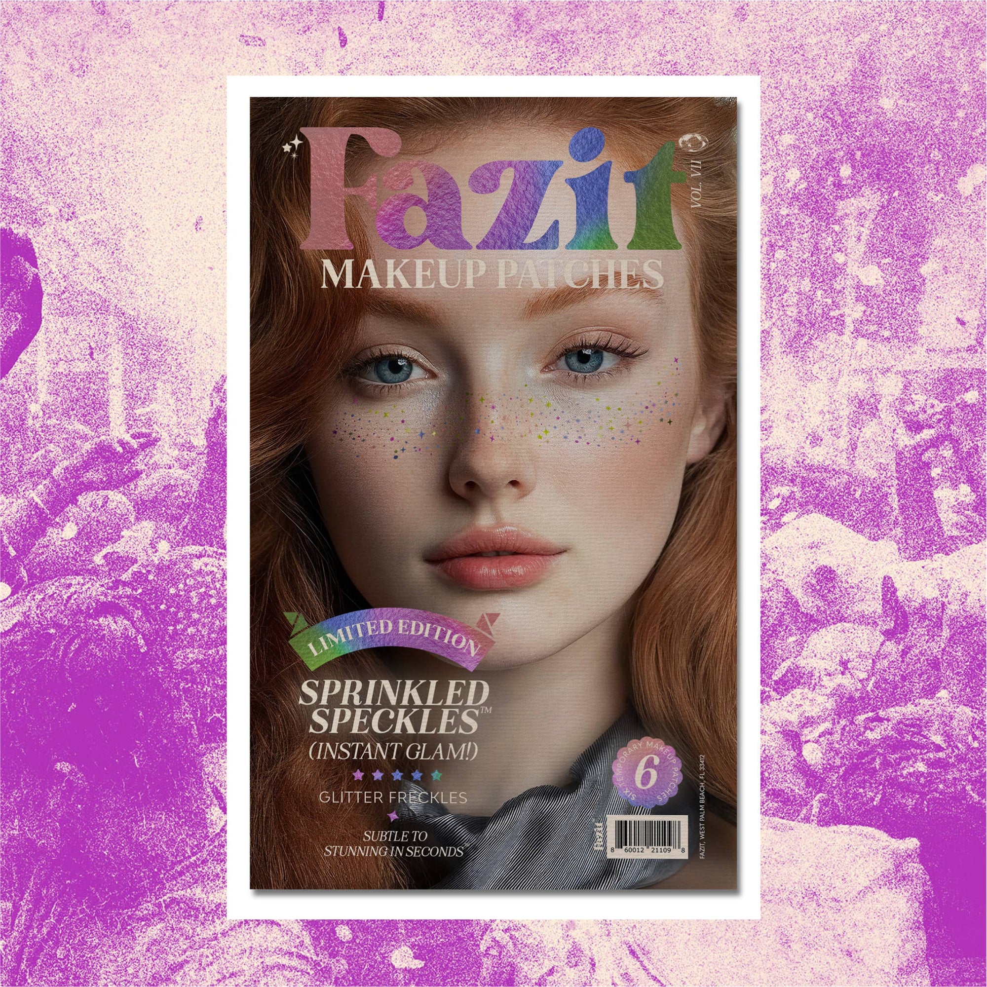 Fazit Sprinkled Speckles — Multicolored speckles makeup patches