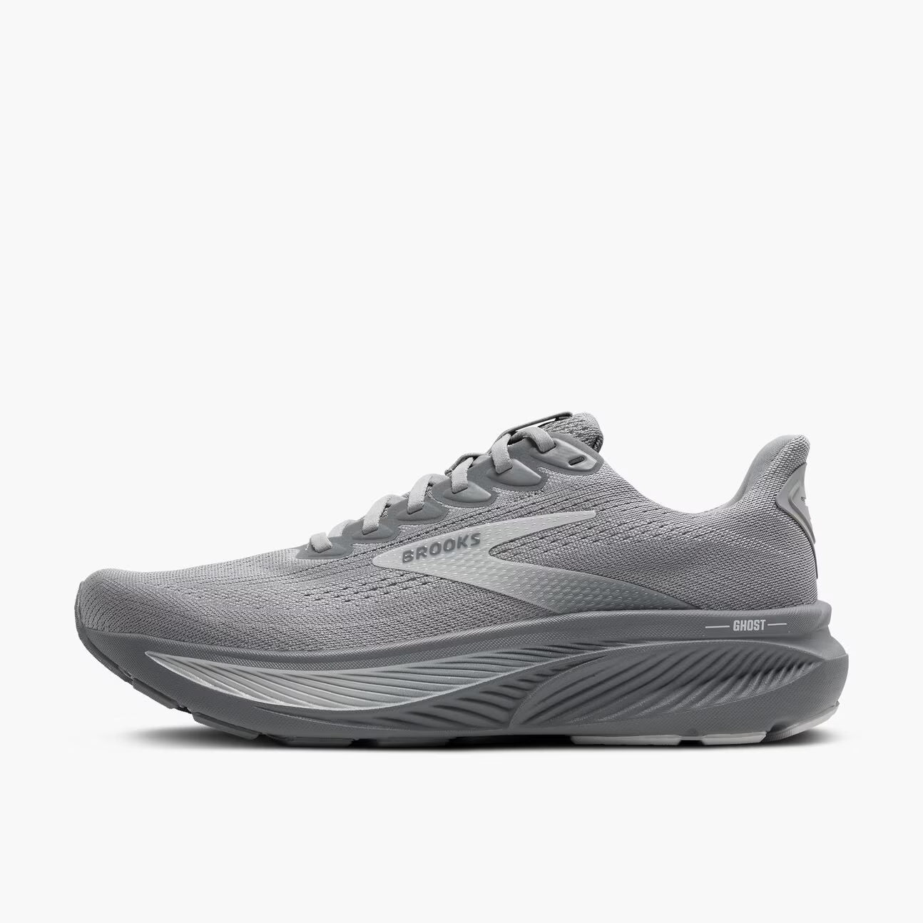Brooks Men's Ghost 17 - Primer Grey / Oyster Mushroom