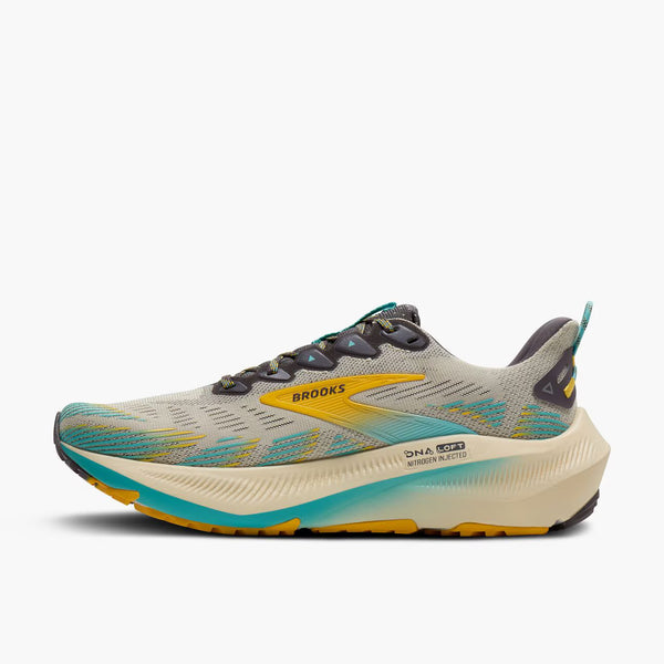 Brooks Men's Ghost Trail - Bleached Sand/Rabbit/Bluefish