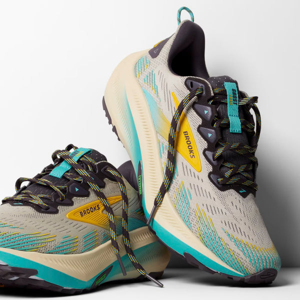 Brooks Men's Ghost Trail - Bleached Sand/Rabbit/Bluefish