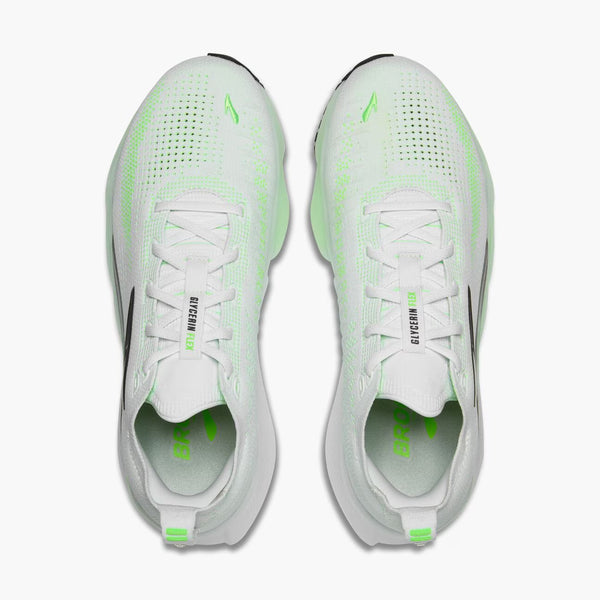 Brooks Men's Glycerin Flex - White / Green Gecko / Phantom