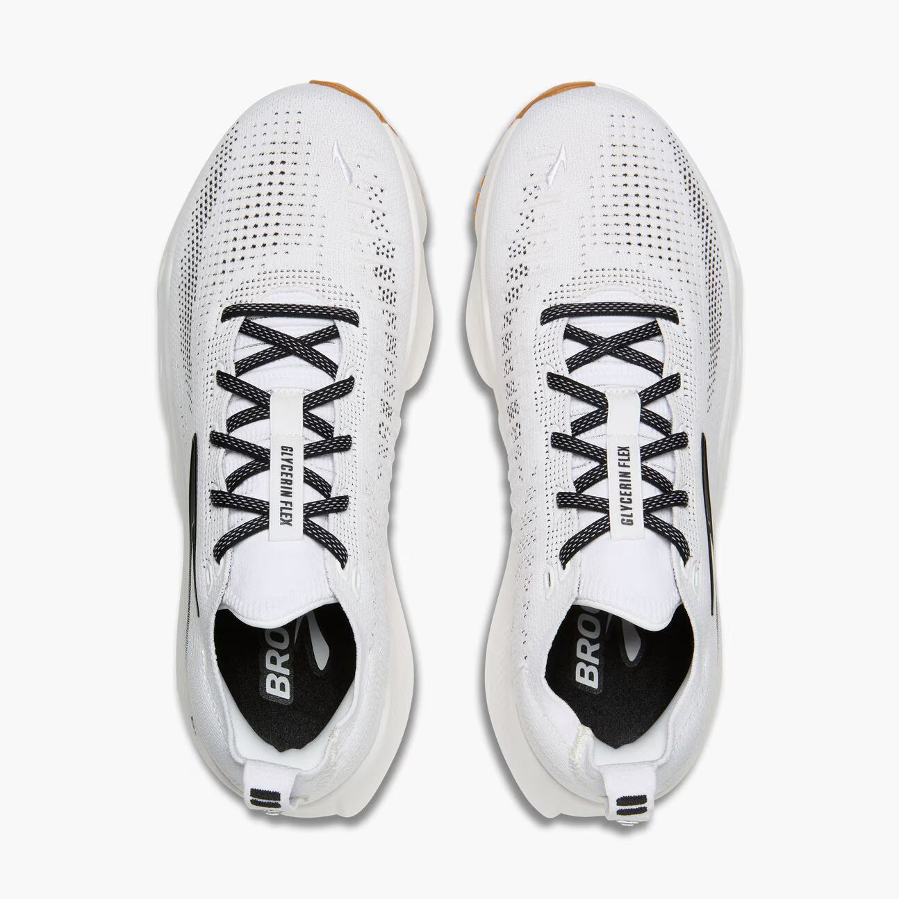 Brooks Men's Glycerin Flex - White / Black / Gum