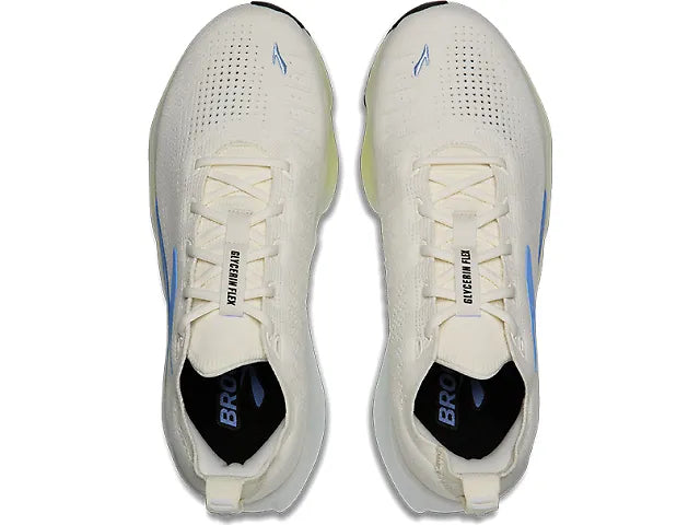 Brooks Men's Glycerin Flex - White / Cyber Yellow / Nightlife