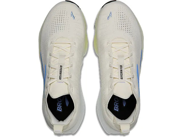 Brooks Men's Glycerin Flex - White / Cyber Yellow / Nightlife