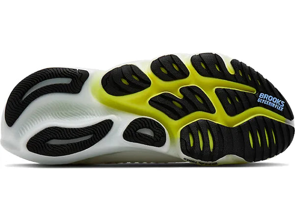 Brooks Men's Glycerin Flex - White / Cyber Yellow / Nightlife