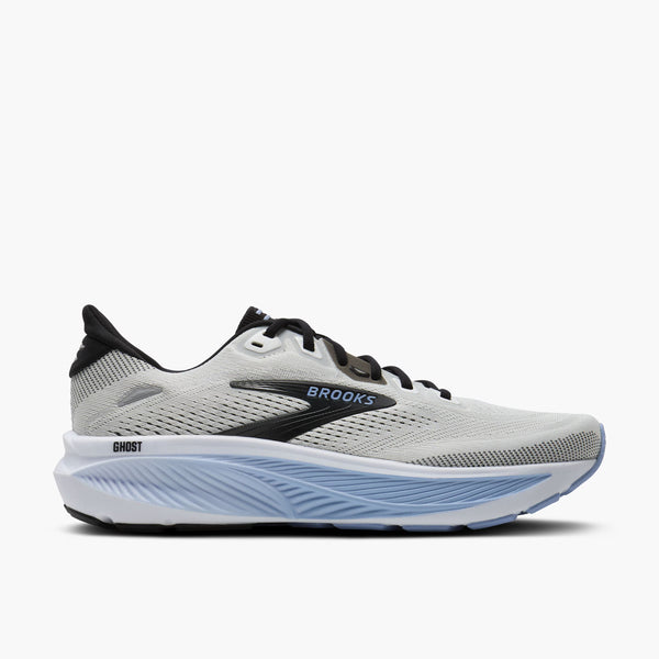 Brooks Men's Ghost 18 - White / Black / Open Air