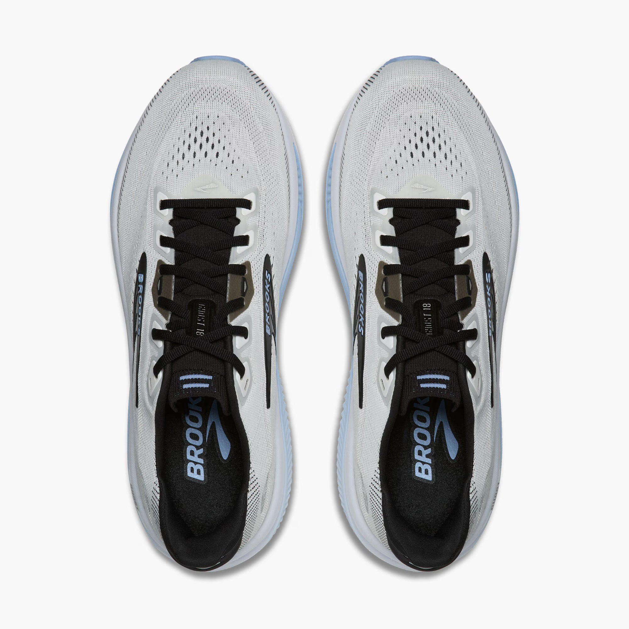 Brooks Men's Ghost 18 - White / Black / Open Air
