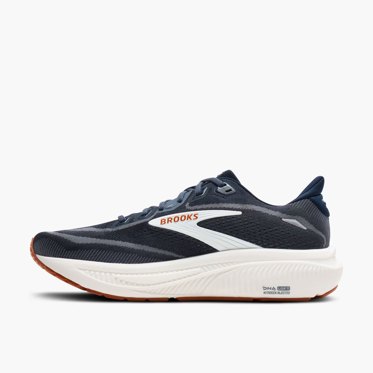 Brooks Men's Ghost 18 - Navy Blazer / Red Earth / Blue