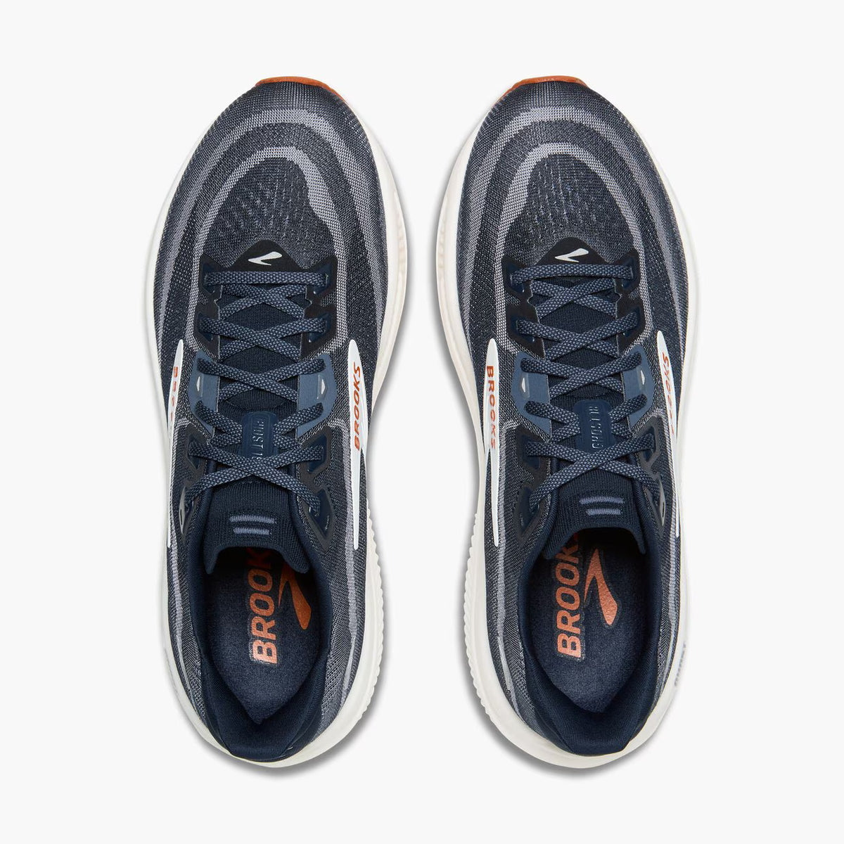 Brooks Men's Ghost 18 - Navy Blazer / Red Earth / Blue