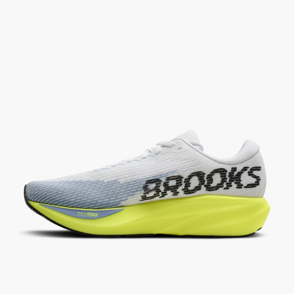 Brooks Men's Ghost Amp - White / Blue / Nightlife