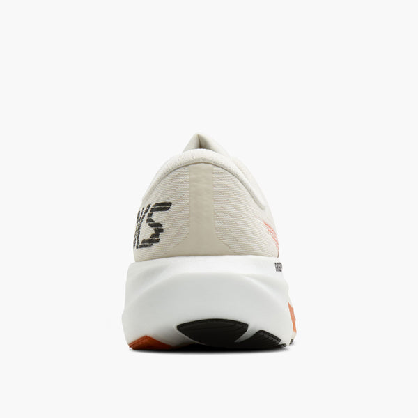 Brooks Men's Ghost Amp - White / Tigerlily / Black