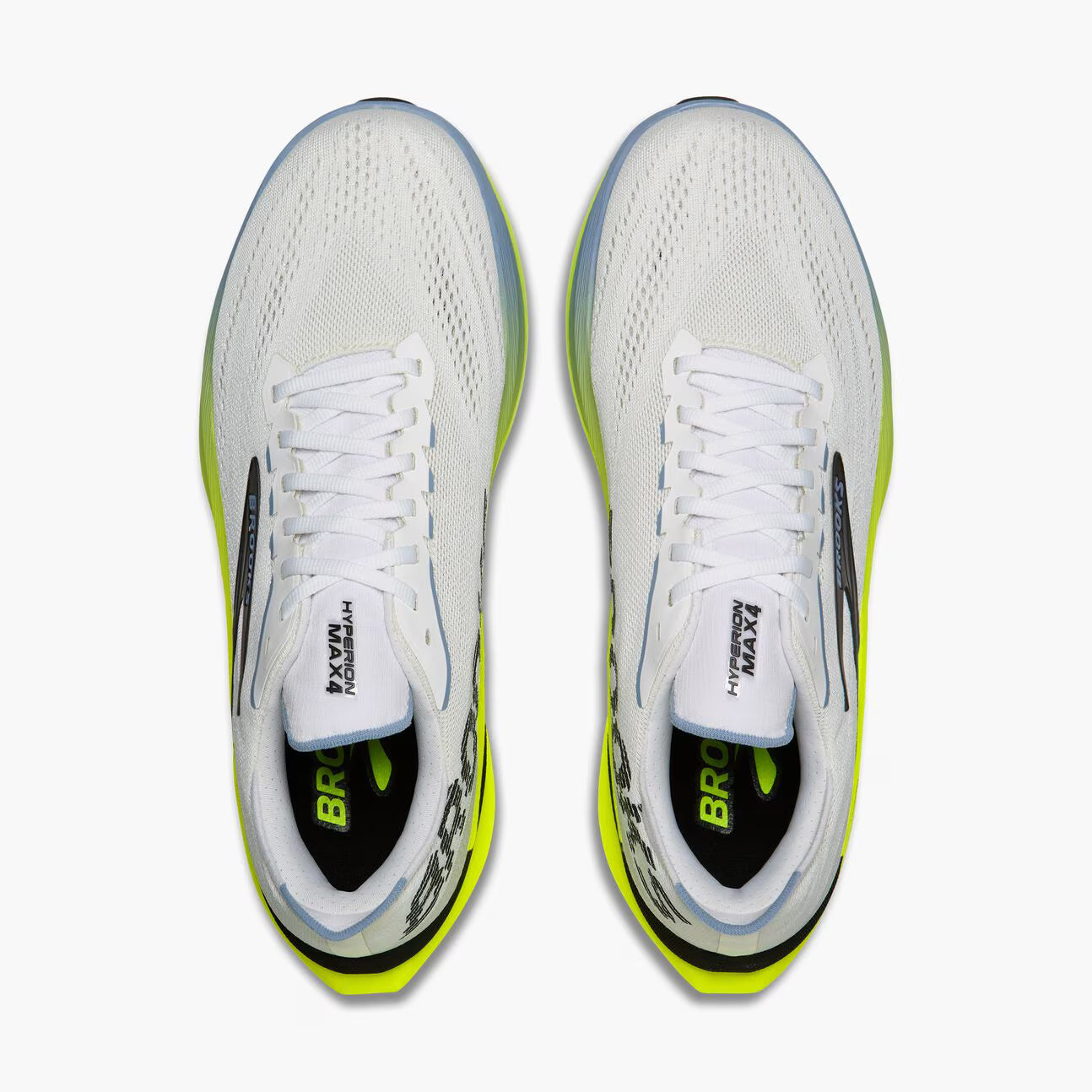 Brooks Men's Hyperion Max 4 - White/Blue/Nightlife