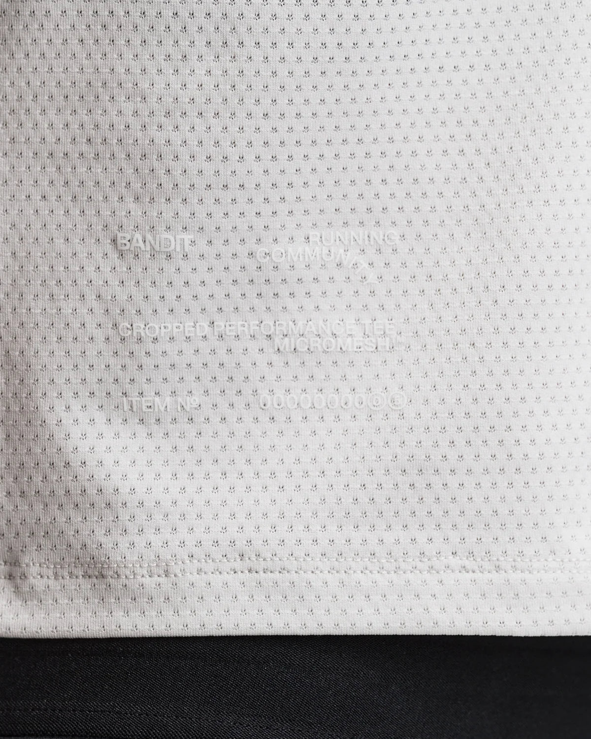 Bandit Women's Micromesh™ Cropped Run Tee - Plaster