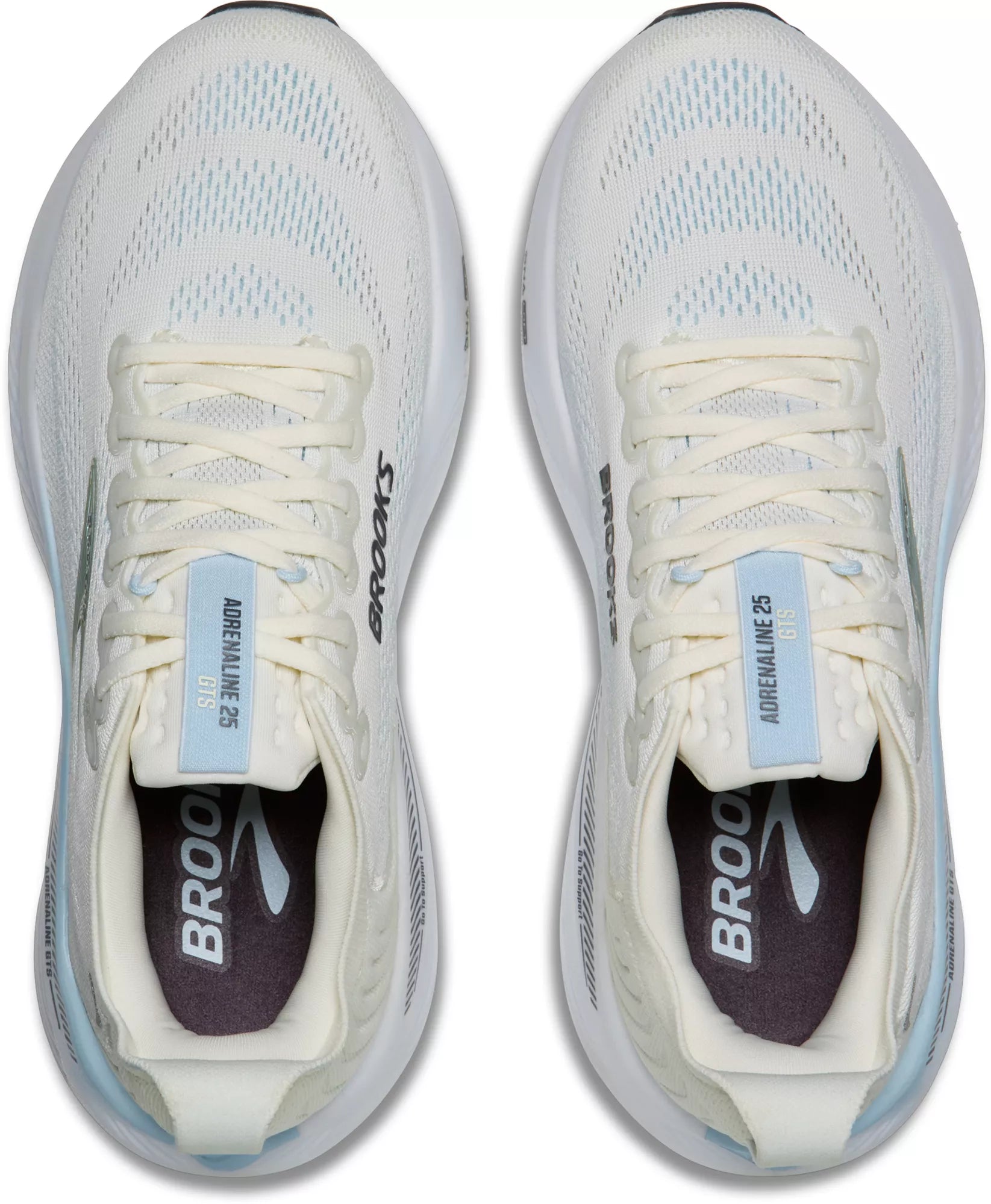 Brooks Women's Adrenaline GTS 25 - Star White/Nantucket/Chrome