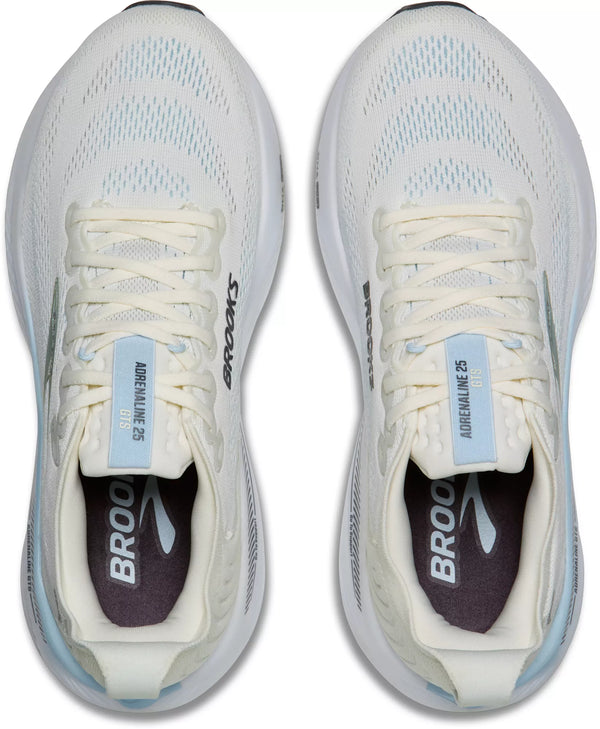 Brooks Women's Adrenaline GTS 25 - Star White/Nantucket/Chrome