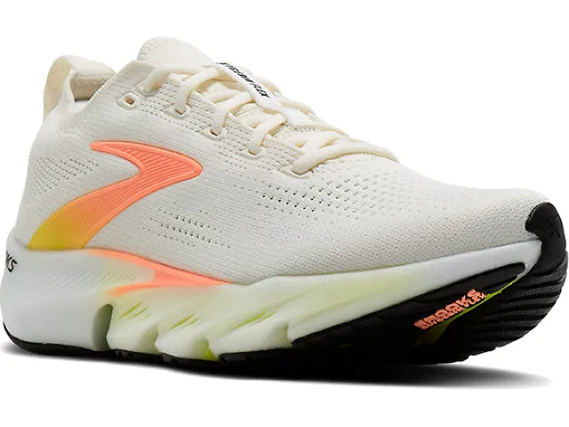 Brooks Women's Glycerin Flex - White / Peach / Nightlife