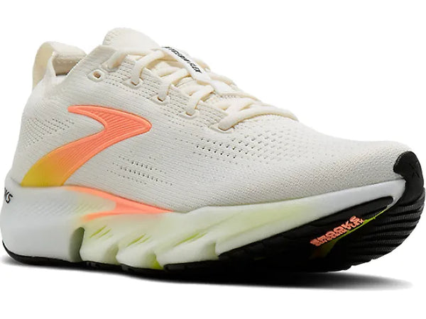 Brooks Women's Glycerin Flex - White / Peach / Nightlife