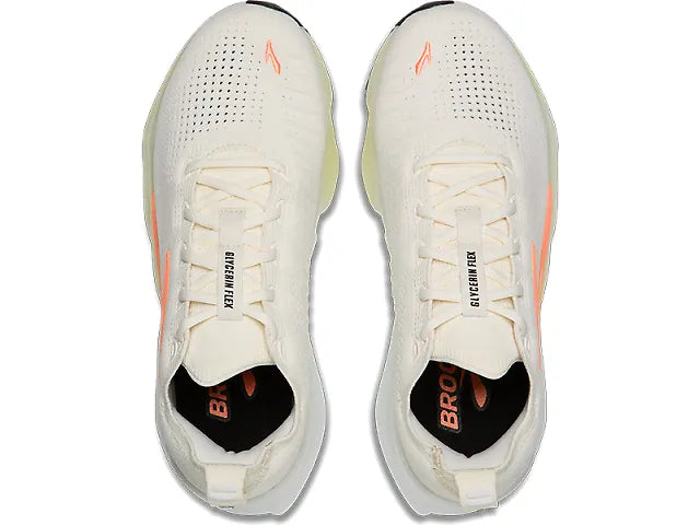 Brooks Women's Glycerin Flex - White / Peach / Nightlife